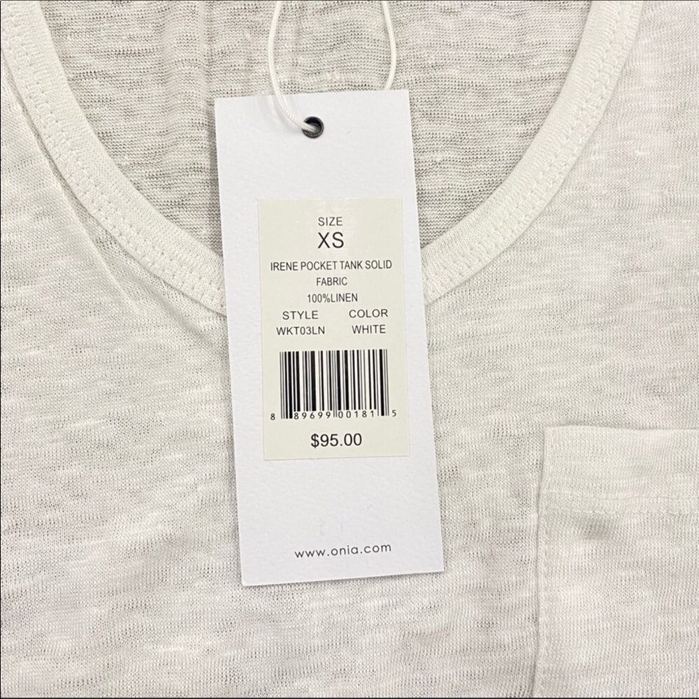 ONIA Tank Top NWT - Picture 5 of 5